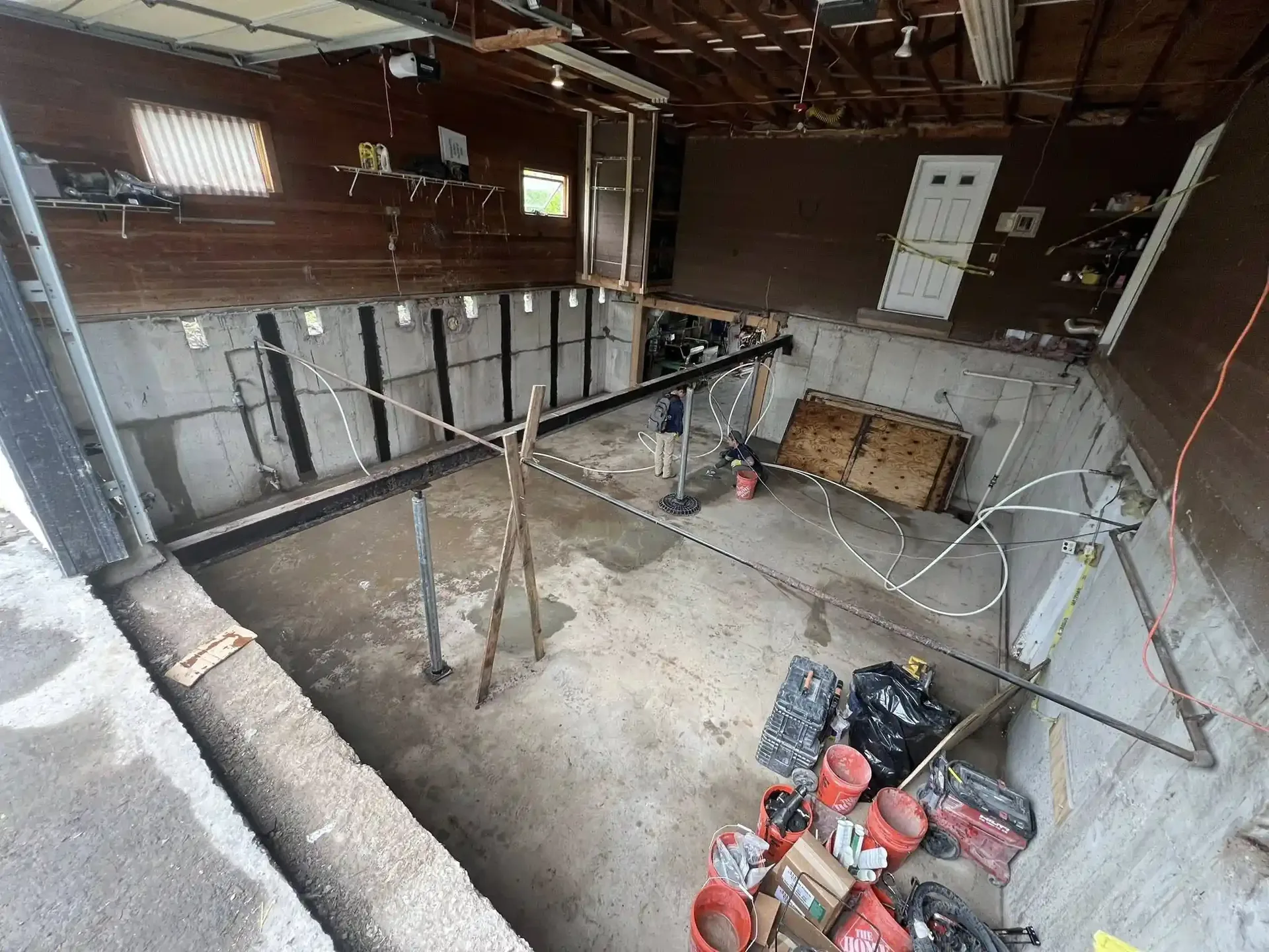 EcoSpect Bowed Walls Excavation Realignment